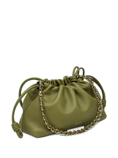 Чанта Loewe зелено