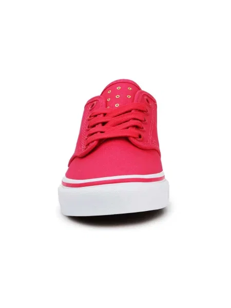 Csíkos félcipő Vans piros