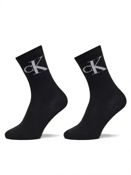 Calvin Klein Jeans ponožky dámske s bavlnou čierna