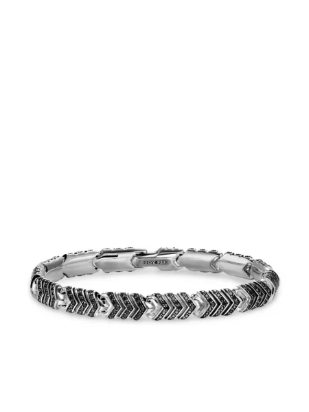 Brăţară David Yurman argintiu