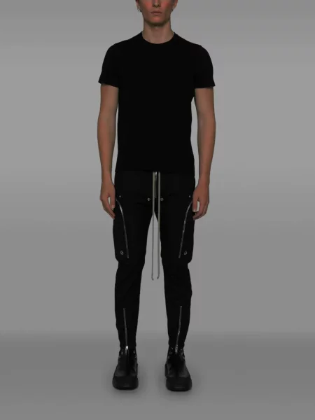 Tricou Rick Owens scurt negru