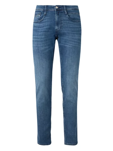 REPLAY Jeans Anbass denim albastru
