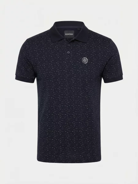 KOROSHI Tricou bleumarin