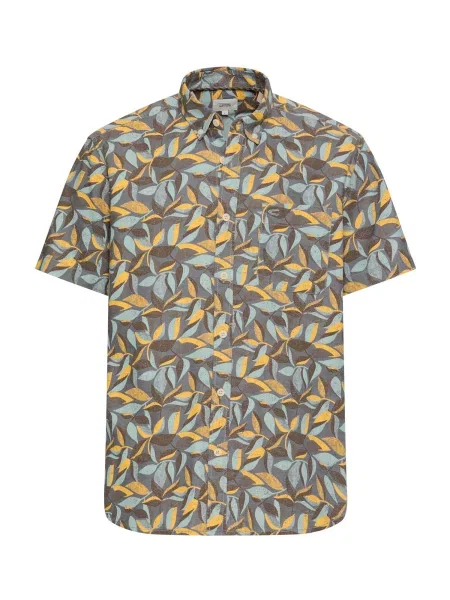 CAMEL ACTIVE Cămașă deschis / galben / pământiu albastru