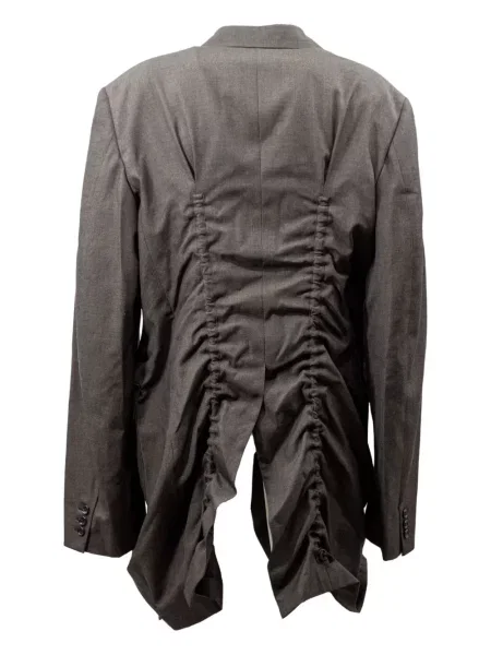 Geacă Comme Des Garcons Homme Plus cu volane verde