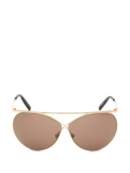 Ochelari de soare Tom Ford Eyewear cu imprimeu geometric