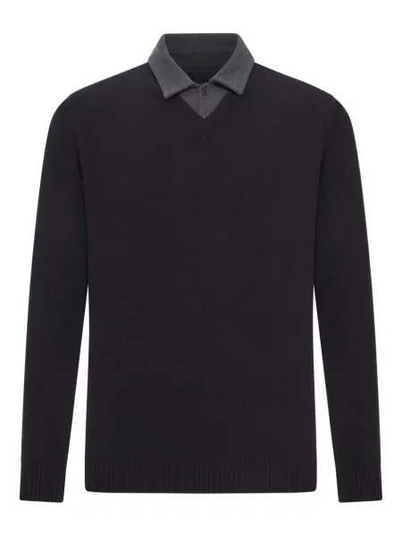 Polo Roberto Collina negru