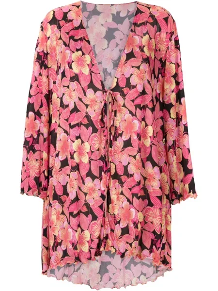 Rochie Amir Slama cu imagine de costum roz