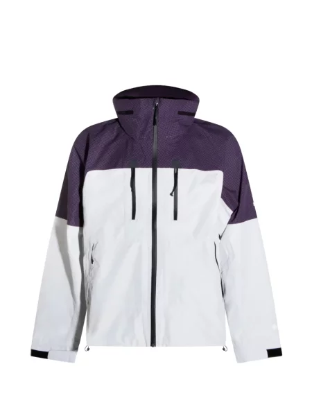Geacă The North Face cu glugă gri