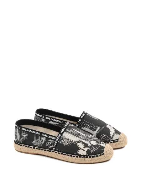 Espadrile Karl Lagerfeld negru