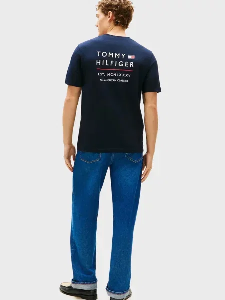 Футболка Tommy Hilfiger синя
