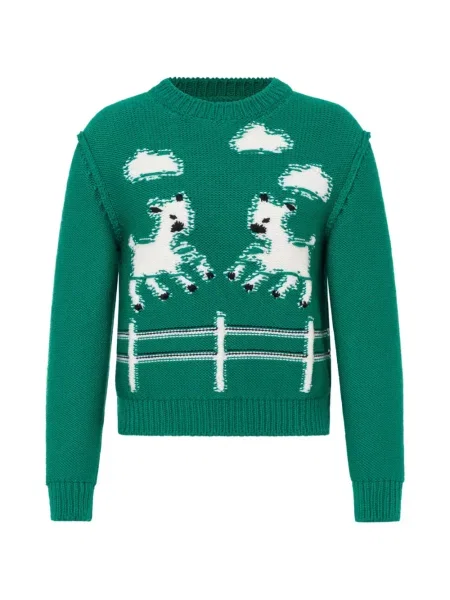 Pulover Moschino verde