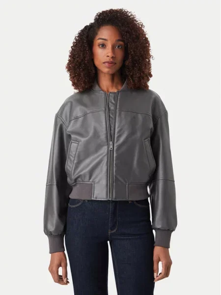 Guess Jeans Bomber dzseki szürke