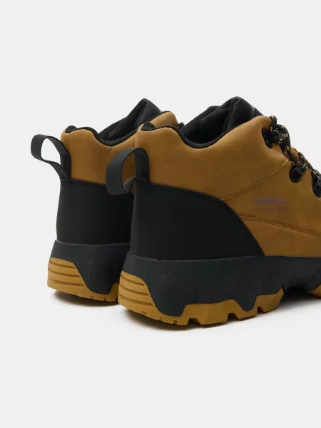 Черевики вище щиколотки золотисто-коричневий коричневі