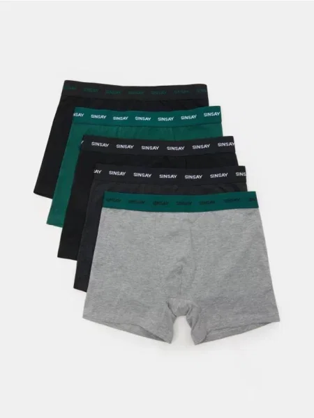 Sinsay Bokserki Long 5 pack wielobarwny