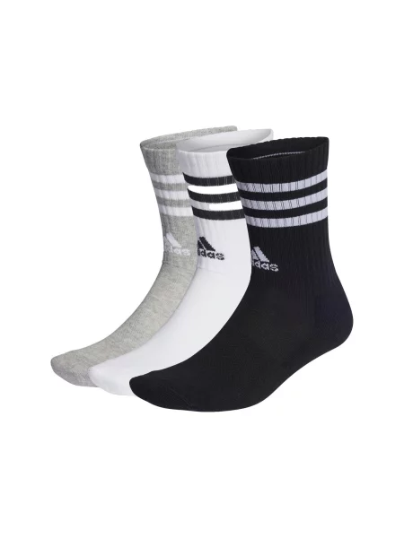 Șosete Adidas cu dungi gri