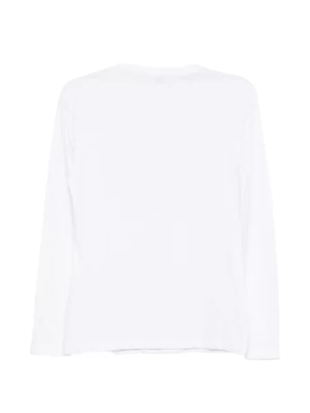Lung tricou Liu Jo cu imagine alb