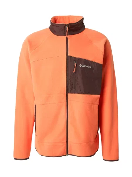 COLUMBIA Jachetă fleece funcțională Fast Trek portocaliu / burgundy roșu