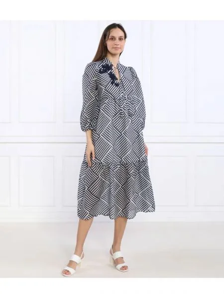 MAX&Co. Rochie RENZO cu adaos de mătase