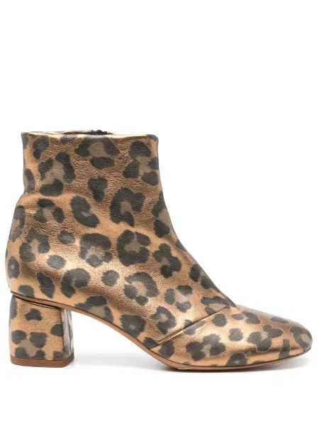 Botine Forte_forte cu imagine cu model leopard maro