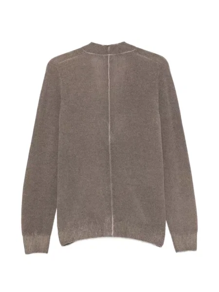Cardigan Arovescio tricotate maro