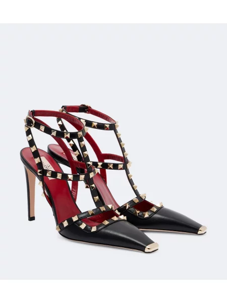Pantofi cu toc Valentino Garavani din piele negru
