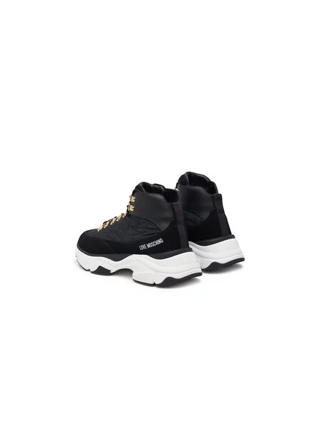 LOVE MOSCHINO Superge črna