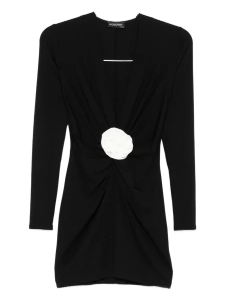 Rochie maxi Roserry lungă de costum negru
