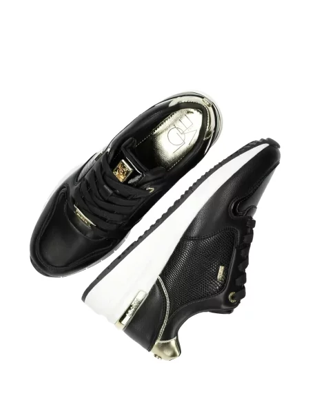 Sneakers Mexx με αυτόγραφο μαύρο