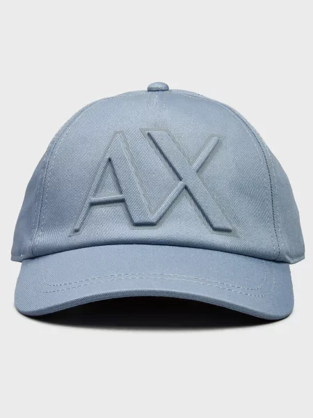 Кепка Armani Exchange блакитна