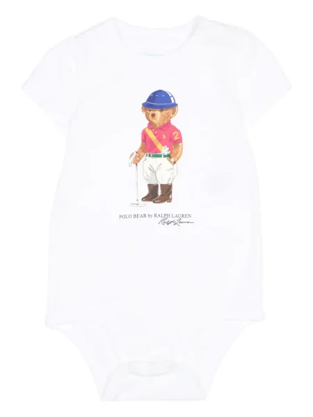 Dětské polotričko Polo Ralph Lauren bílé