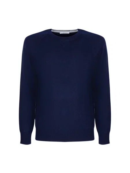 Sweter Kangra z kaszmiru niebieski
