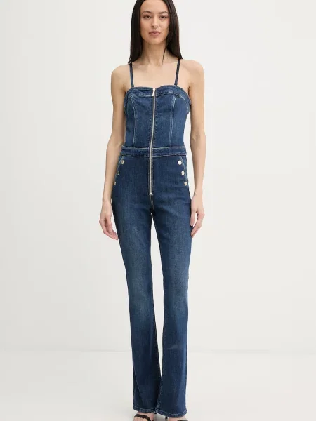 Guess salopetă pentru femei din denim VALE