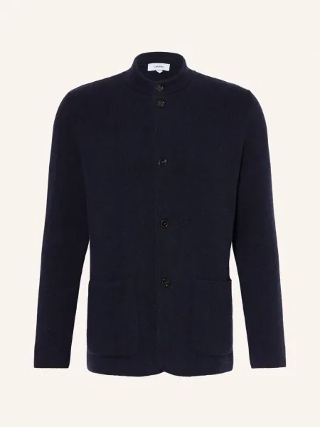 Lardini Pletený Svetr Z Kašmíru tmavě modrá