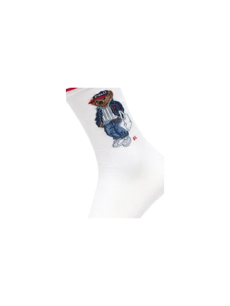 Polo Ralph Lauren ponožky dámske biela