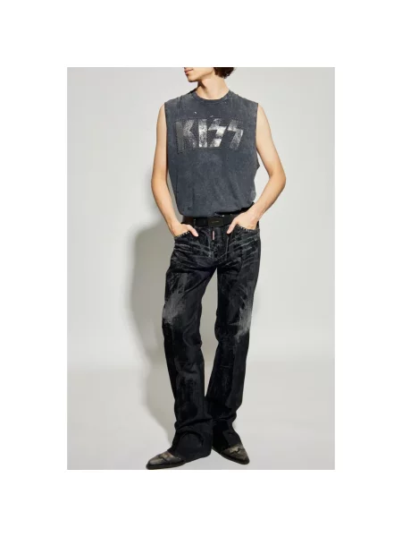 Jeansy Dsquared2 ze stretchu czarne