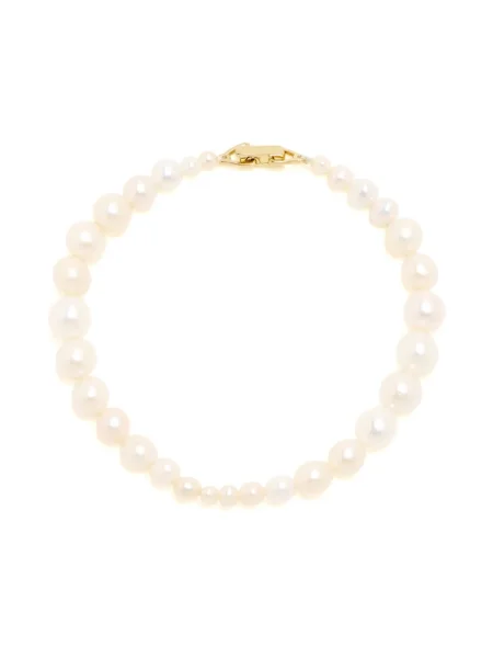 Гривна Ragbag Studio с перли бяло