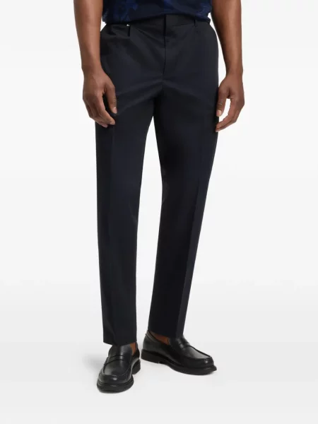 Pantaloni Boss business stretch albastru