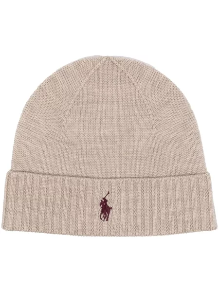 Căciulă Polo Ralph Lauren cu broderie de lână