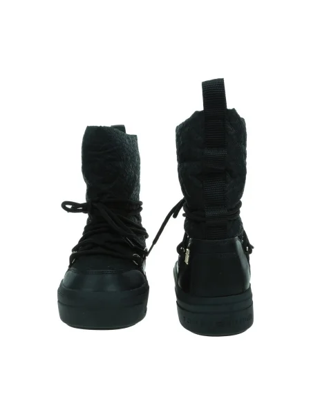 Pantofi Tommy Hilfiger cu șireturi din dantelă negru