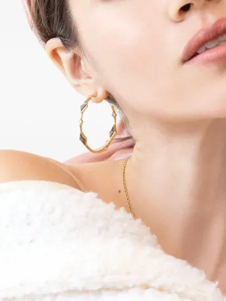 Naušnice Nimo With Love zlatna