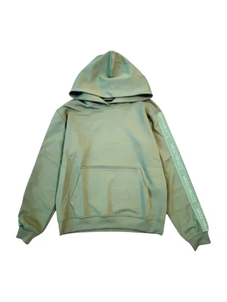 Bluza z kapturem Hinnominate z kapturem zielona