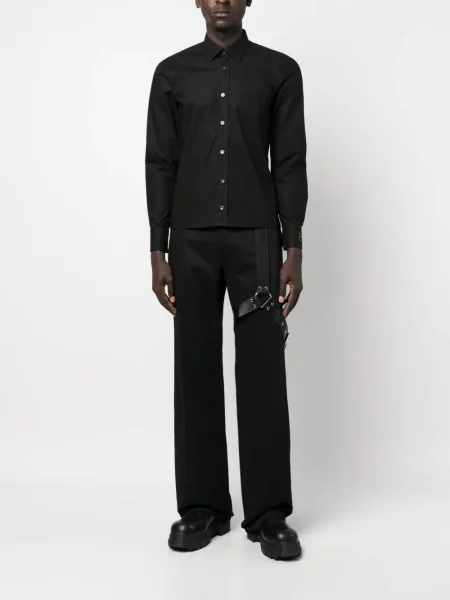 Ilgas marškiniai Raf Simons juoda
