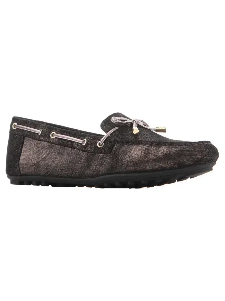 Pantofi Geox din piele de căprioară negru