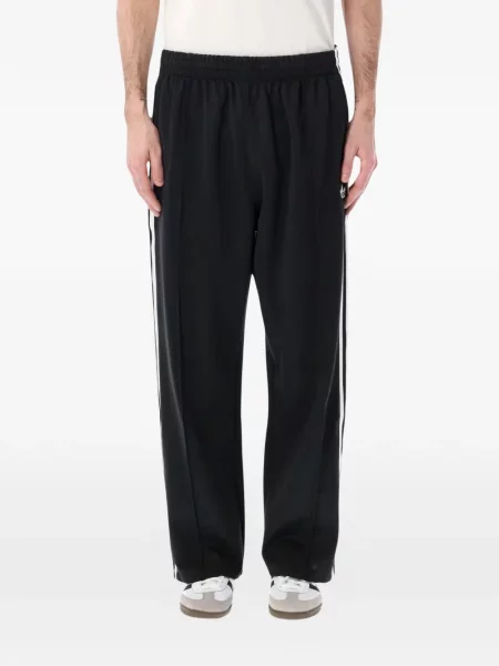 Prugasta majica Adidas crna