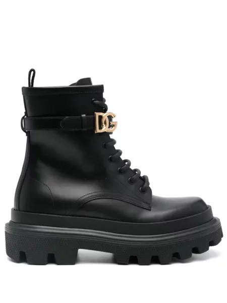 Botine Dolce & Gabbana cu cataramă negru