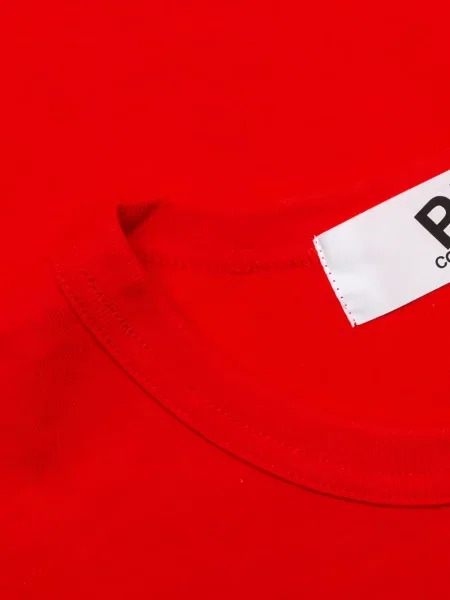 Tričko Comme Des Garçons Play červená