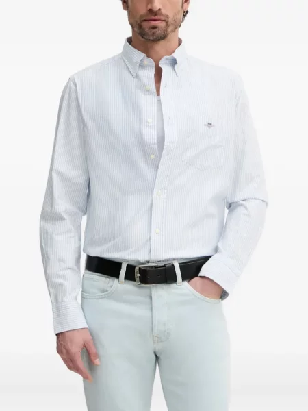 Cămașă Gant cu dungi albastru