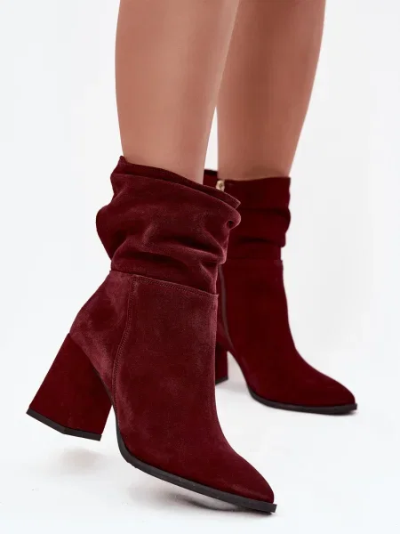 Botine Zazoo din piele