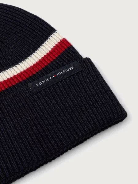 Czapka Tommy Hilfiger granatowa